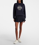 Tory Burch Logo cotton jersey sweatshirt