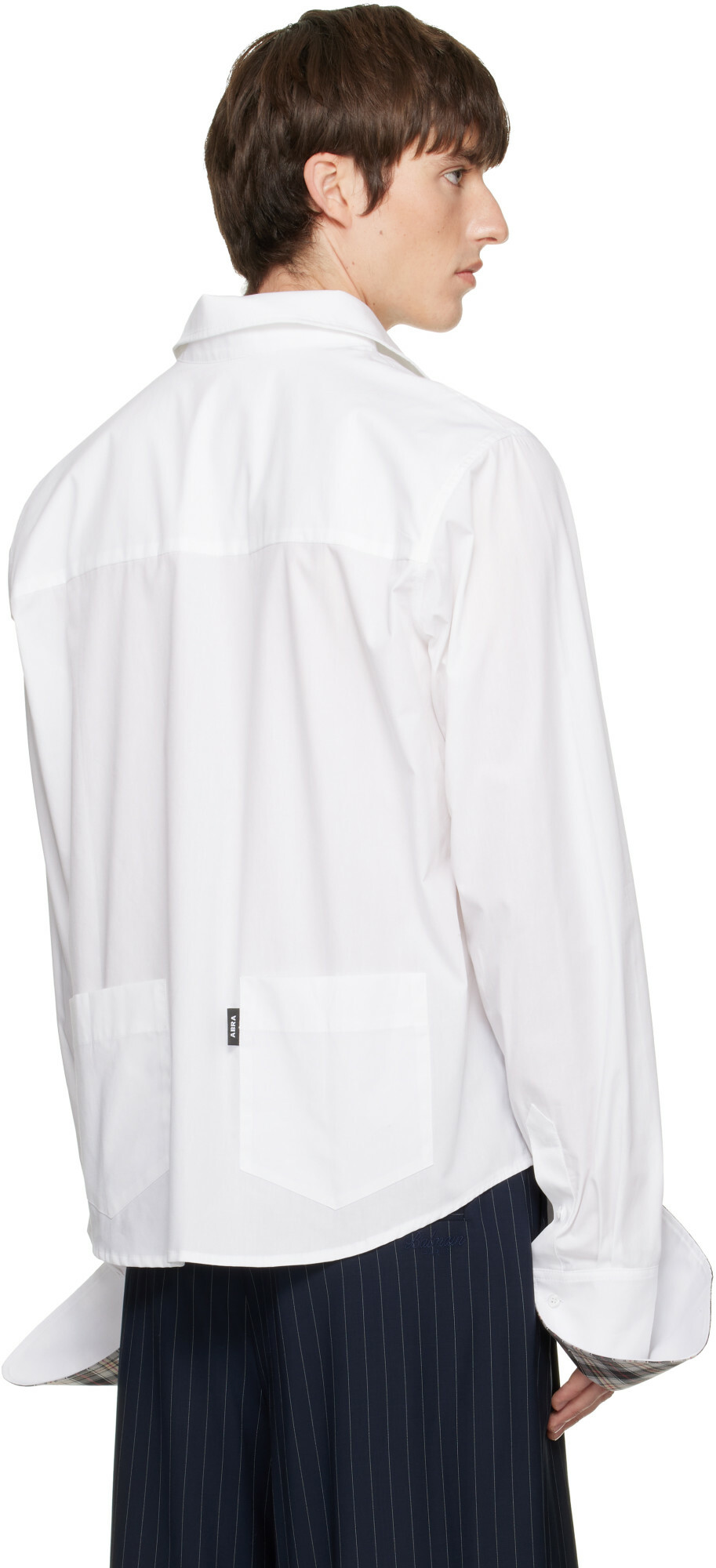 ABRA White Back Pocket Shirt