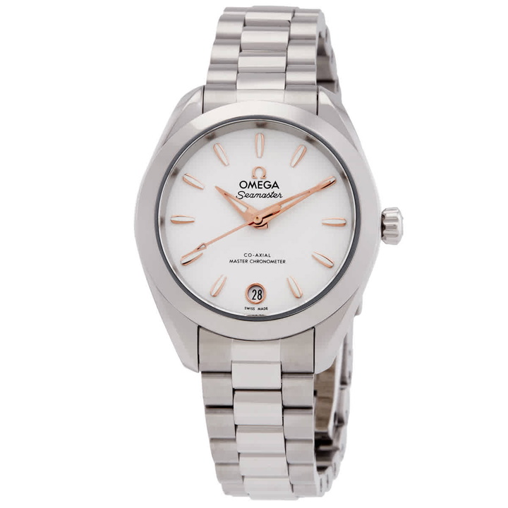 Photo: Omega Seamaster Automatic Silver Dial Ladies Watch 22010302002001