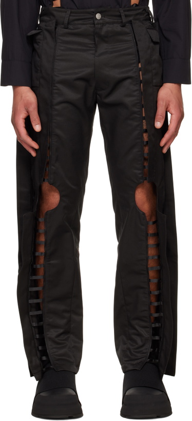 Photo: Olly Shinder Black Tab Trousers