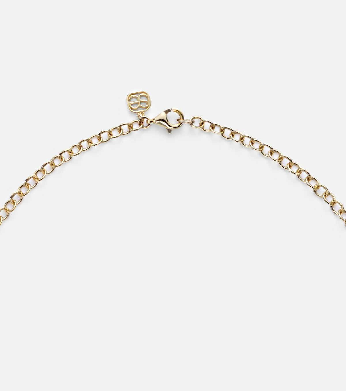 Sydney Evan 14kt gold (585/1000) pendant necklace with diamonds