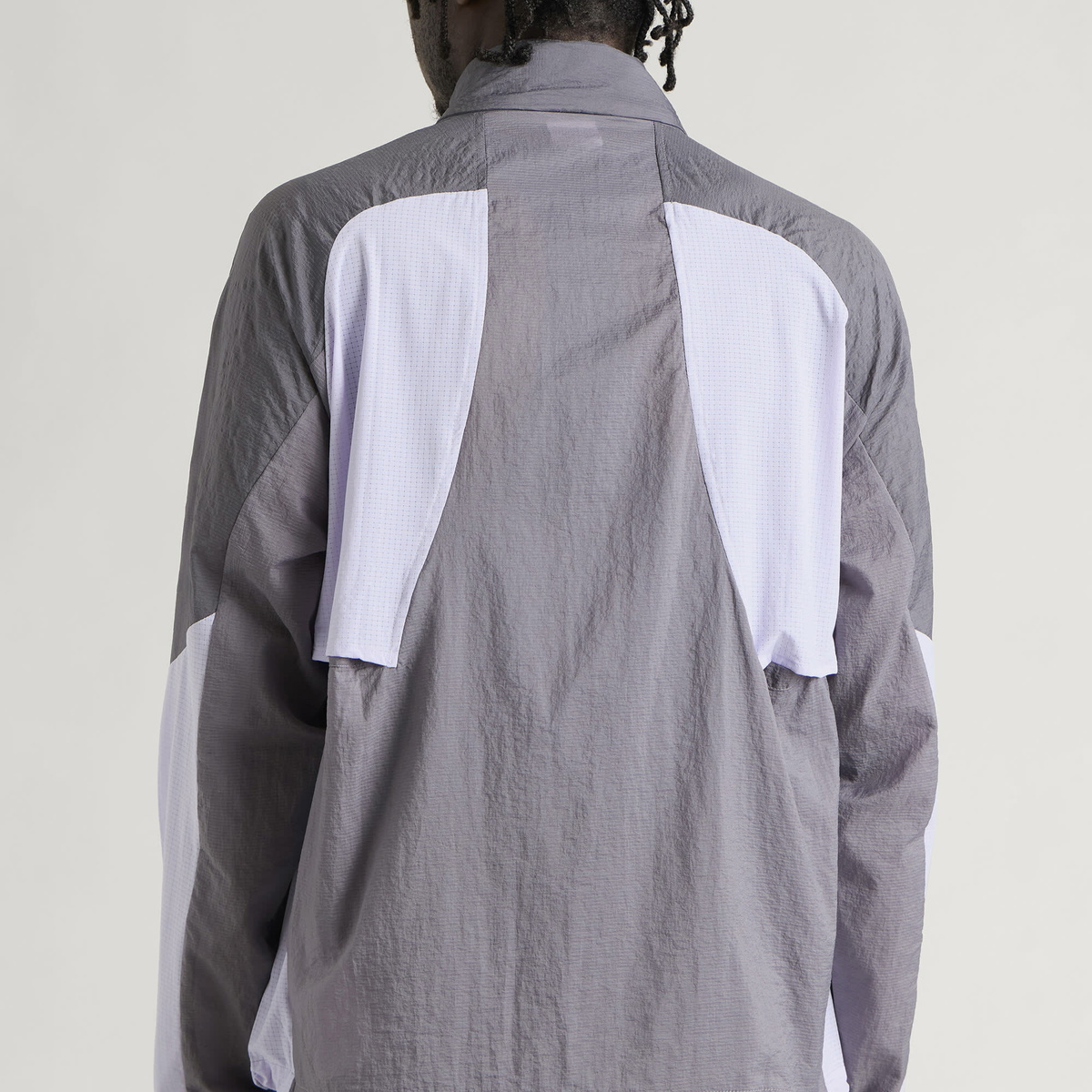 New Balance Men's Reflective RC Jacket in Off-Line Grey