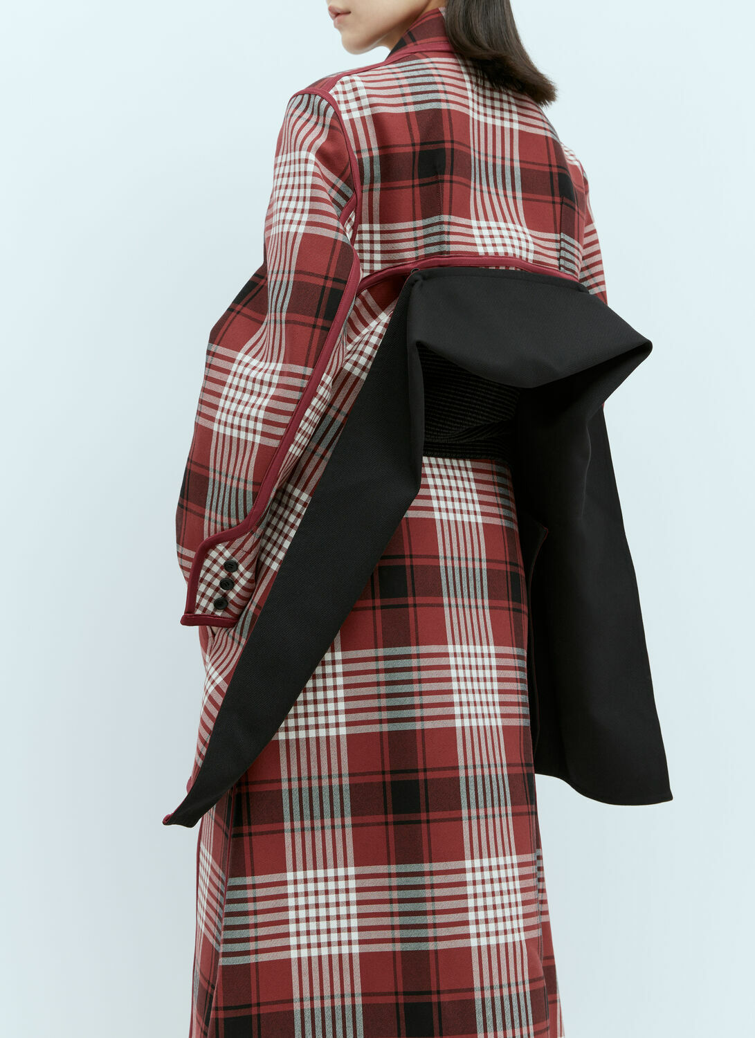 Issey Miyake Counterpoint Check Jacket