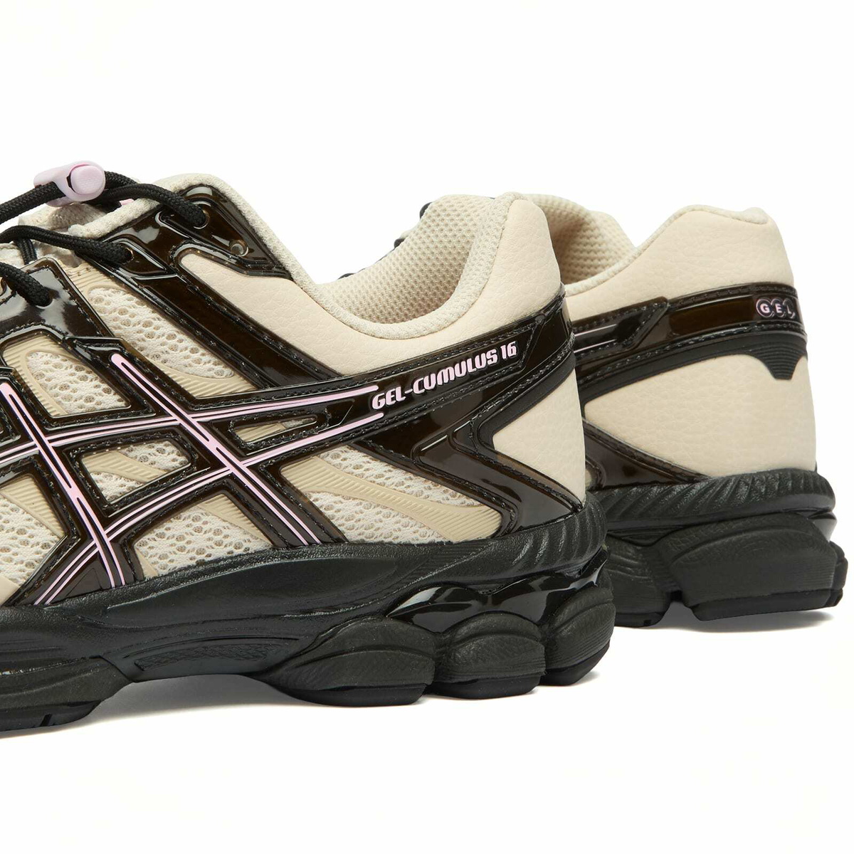Asics x Finesse Gel-Cumulus 16 Sneakers in Sand/Desert Rose