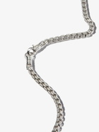 Tom Wood Sterling Silver Venetian Double M Chain Necklace