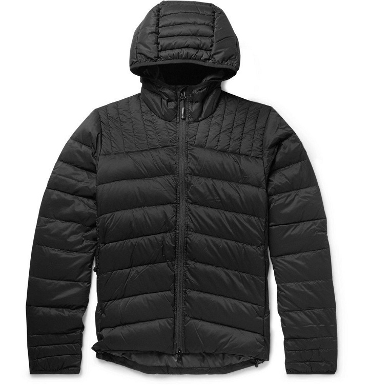Photo: Canada Goose - Brookvale Slim-Fit Quilted Shell Hooded Down Jacket - Men - Black