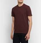 James Perse - Combed Cotton-Jersey T-Shirt - Burgundy