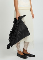 Simone Rocha Pillowcase Ruffled Padded Satchel bag - Black - One Size