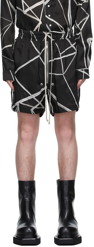 Photo: Rick Owens Black Bela Shorts