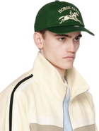 Kijun Green 'Horse Club' Cap