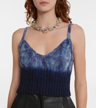 Altuzarra - Sim tie-dye silk crop top
