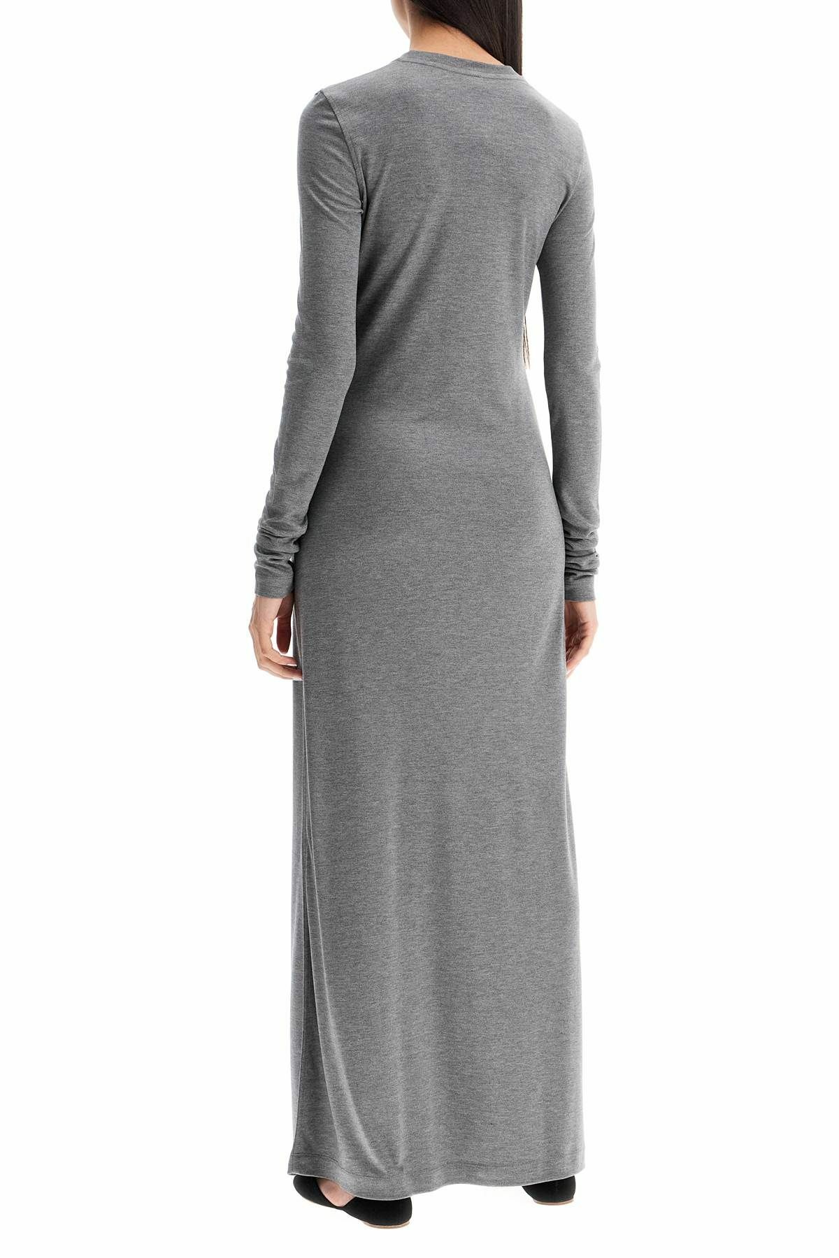 TOTEME long-sleeved jersey dress Grey Toteme
