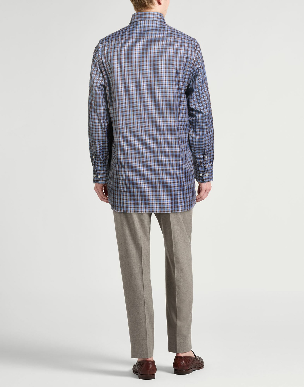 Paul & Shark Mens Shirt Dark in Brown