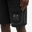 Space Available Men's Recycled Work Short in Black