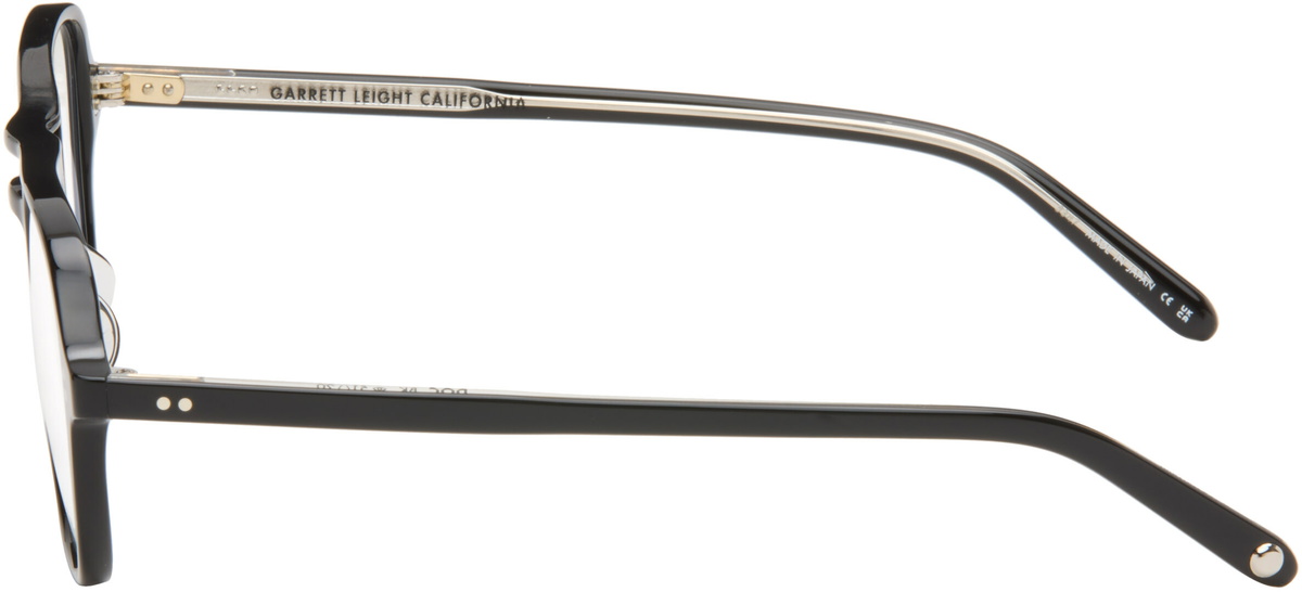 Garrett Leight Black Doc Glasses