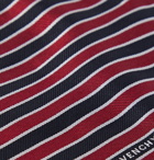 Givenchy - 6.5cm Striped Silk Tie - Red