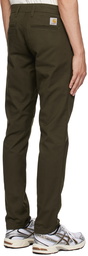 Carhartt Work In Progress Khaki Sid Trousers