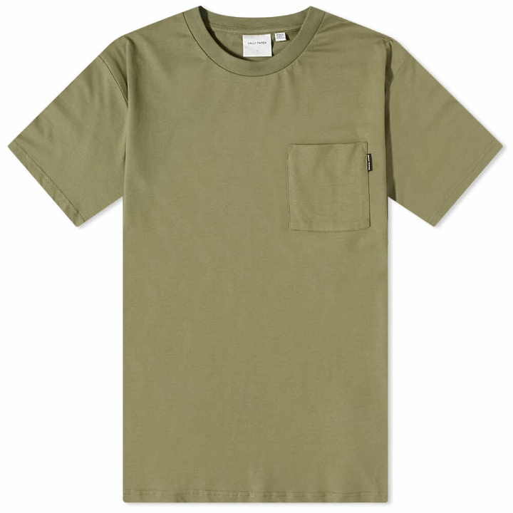 Photo: Daily Paper Men's Enjata Pocket T-Shirt in Clover Green