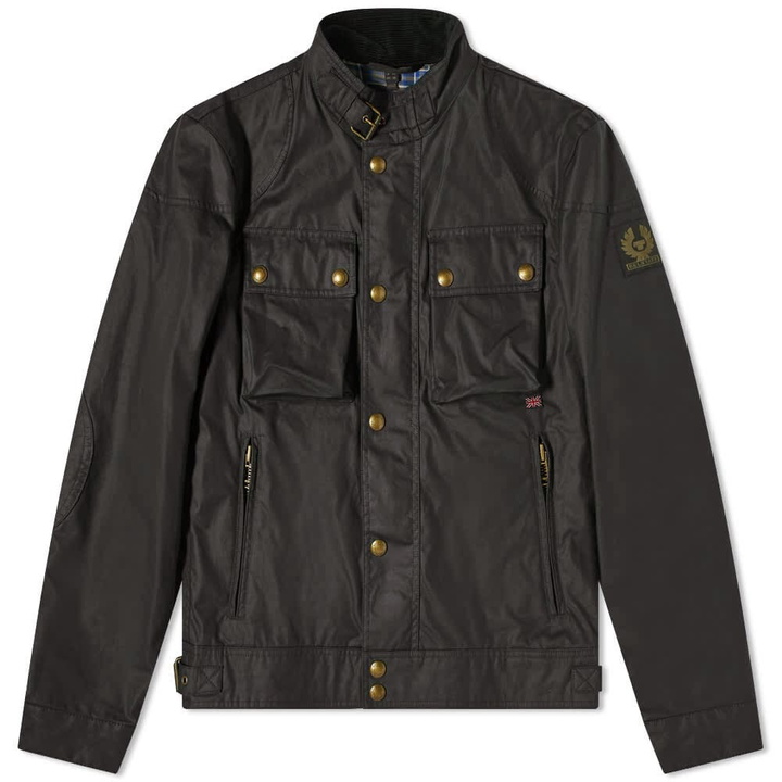 Photo: Belstaff Men's Racemaster Jacket in Faded Olive