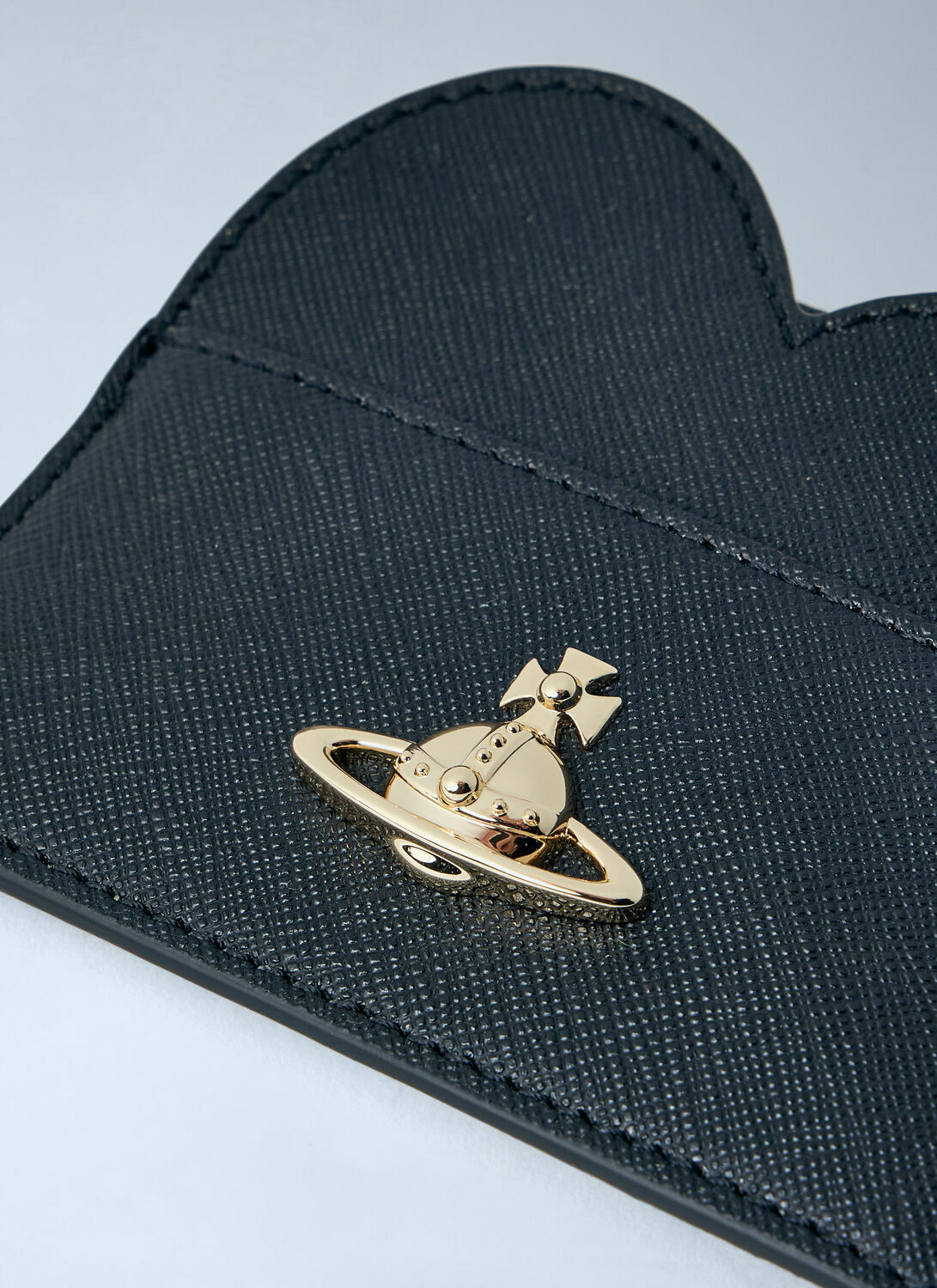 Vivienne Westwood Heart Motif Leather Card Holder