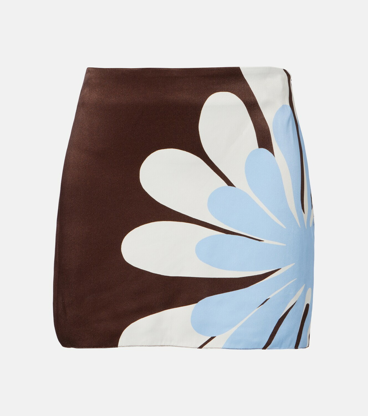 Cala de la Cruz Ricci floral miniskirt