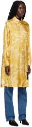 Kwaidan Editions Yellow Floral Mini Dress