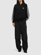 BALENCIAGA - Adidas Small Fit Zip-up Cotton Hoodie