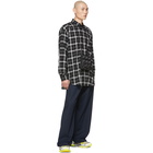 Balenciaga Navy Baggy Trousers