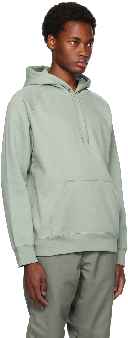 Carhartt Work In Progress Green Chase Hoodie Carhartt WIP