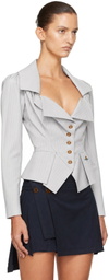 Vivienne Westwood Gray Monday Blouse
