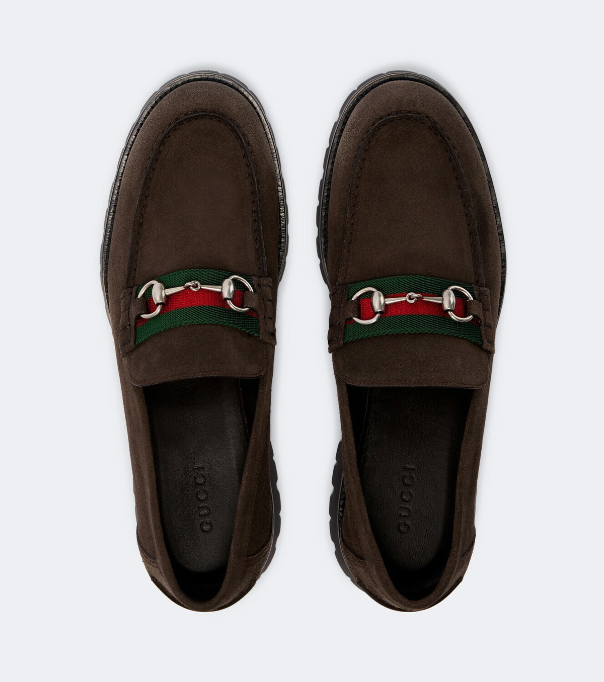 Gucci Horsebit suede loafers