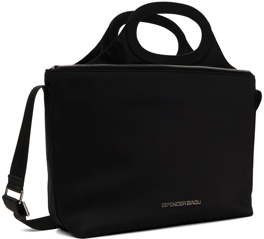 SPENCER BADU Black Large 2-IN-1 Bag