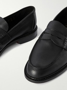 Tricker's - Sonny Full-Grain Leather Penny Loafers - Black