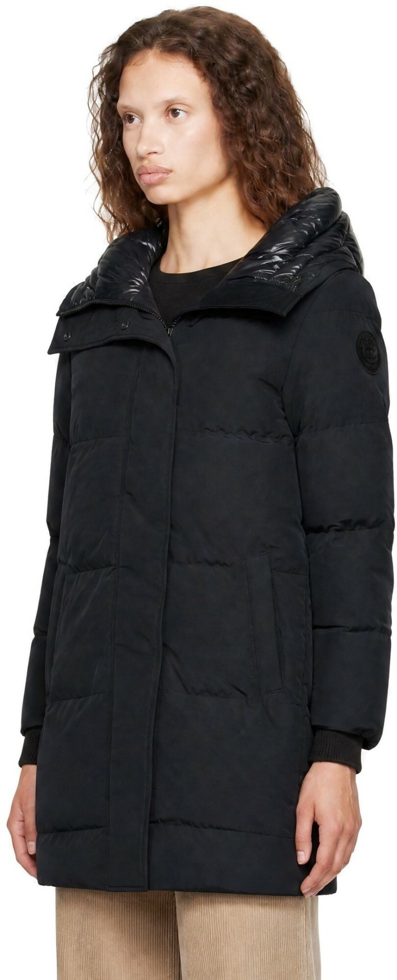 Canada Goose Black Tonal Disc Louise Down Parka