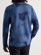 Barena - Ribbed Tie-Dyed Wool Rollneck Sweater - Blue