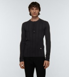 Dolce&Gabbana - Silk and cotton Henley shirt