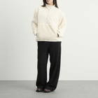 SKIMS Women's Teddy Half Zip Pullover in Ecru