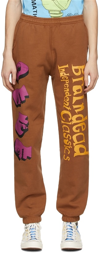 Photo: Brain Dead Brown Independent Classics Lounge Pants