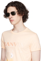 Lanvin Silver Square Sunglasses