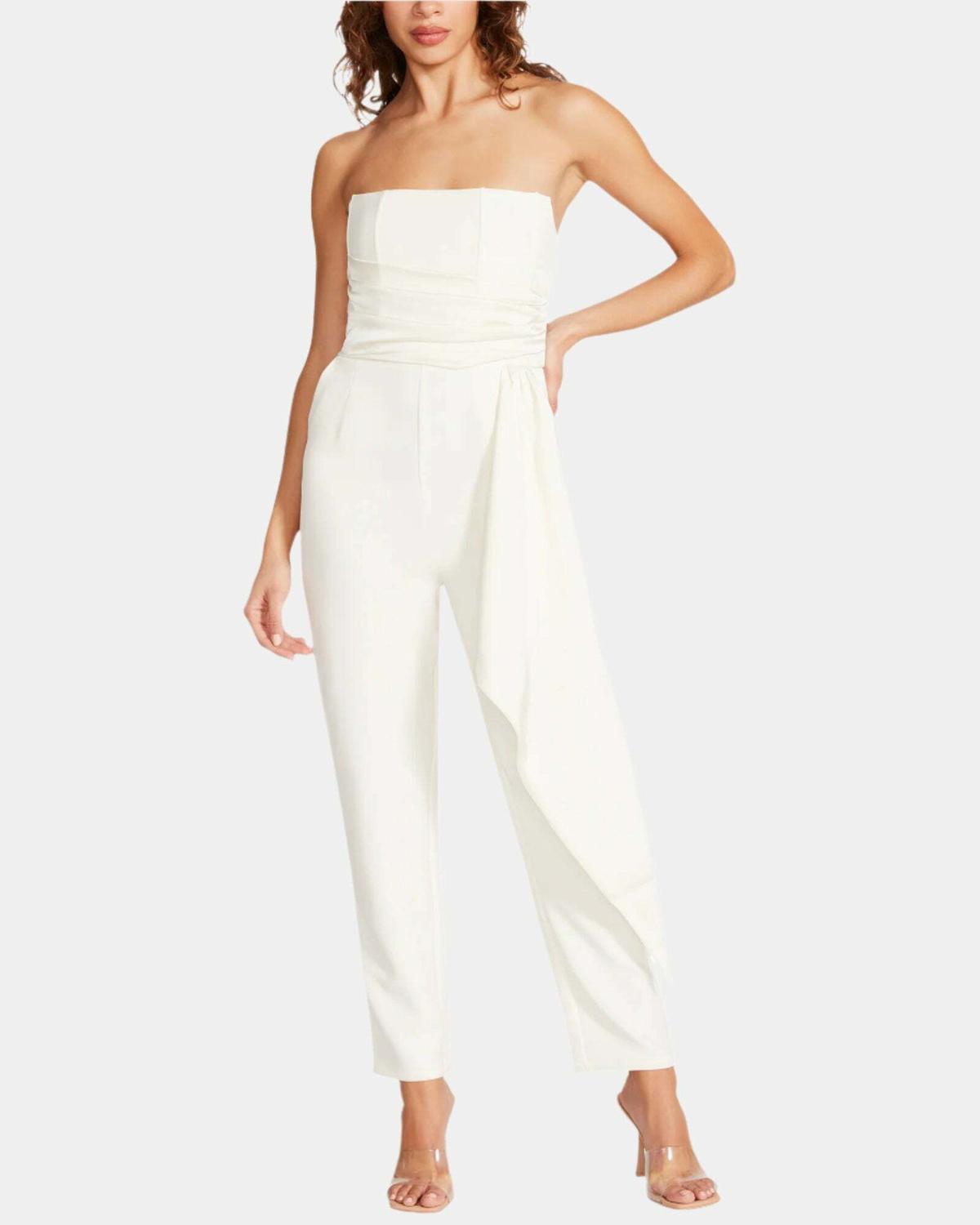 Steve Madden Harlen Jumpsuit in Natural