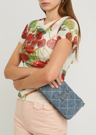 Marc Jacobs The Pochette Quilted Denim Shoulder bag - Blue - One Size