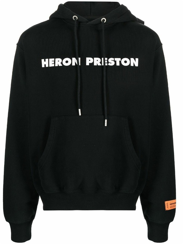Photo: HERON PRESTON - Logo Cotton Hoodie