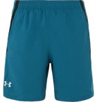 Under Armour - Launch Mesh-Panelled Shell Shorts - Blue