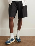 Autry - Hyperway Leather-Trimmed Suede and Mesh Sneakers - Blue