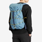 Elliker Wharfe Flapover Backpack in Steel Blue 