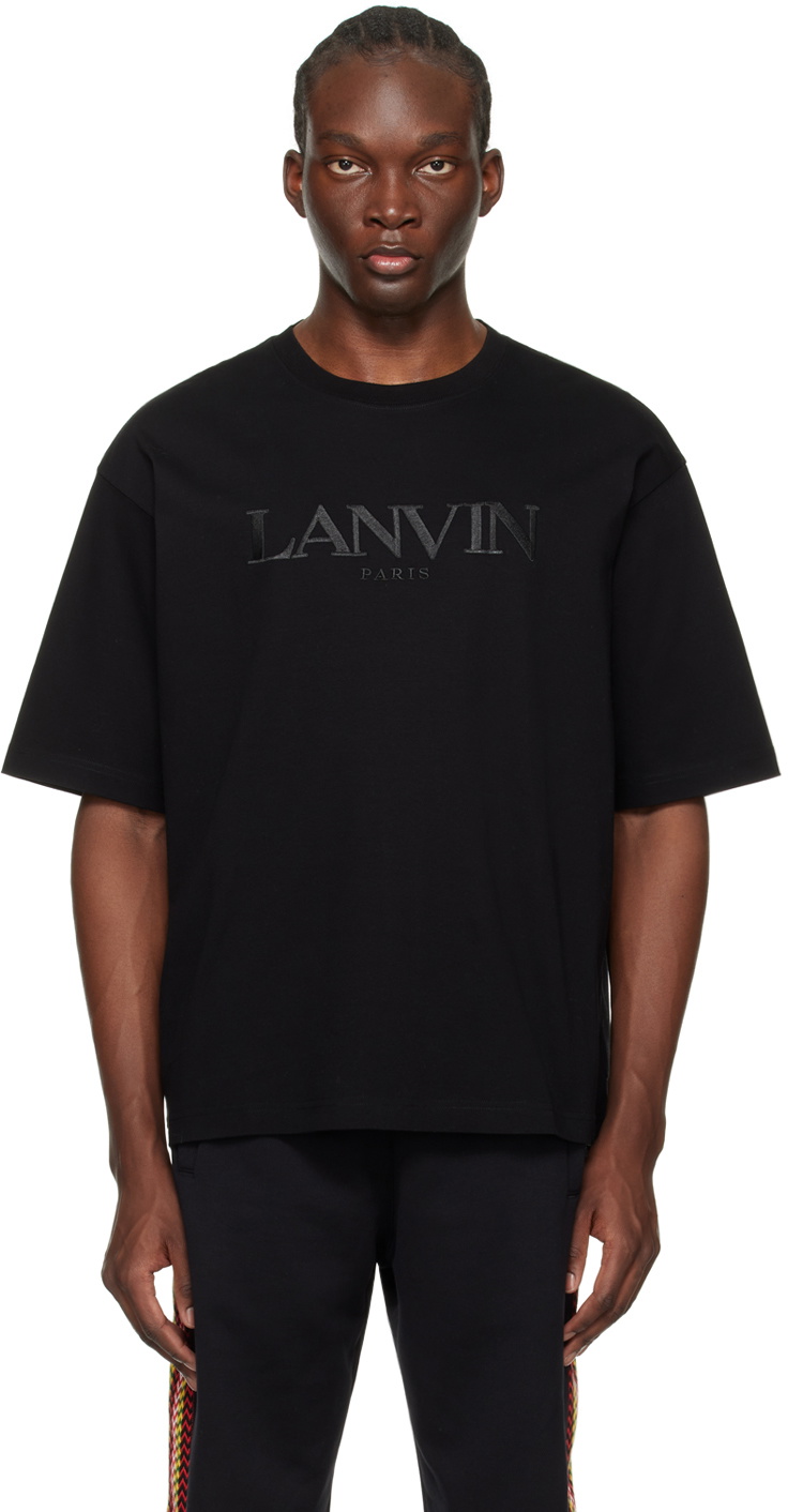 Lanvin Black Oversized T-Shirt Lanvin