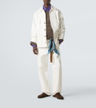 Plan C Belted straight jeans