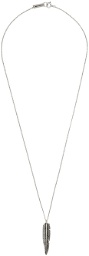 Isabel Marant Silver My Car Necklace