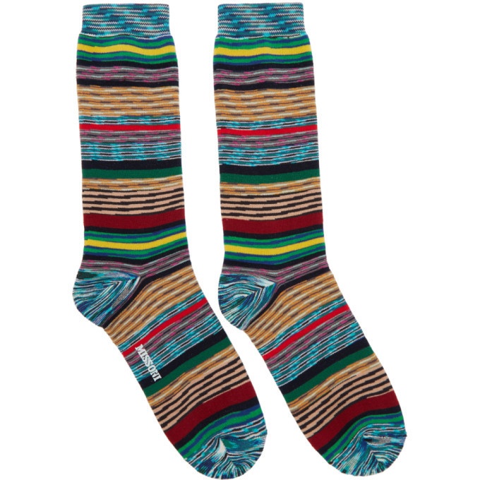 Photo: Missoni Multicolor Stripe Socks