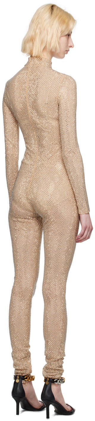 Stella McCartney Beige Diamanté Jumpsuit